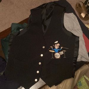 The Beatles embroidered Ringo Starr vest. Vintage 1993.